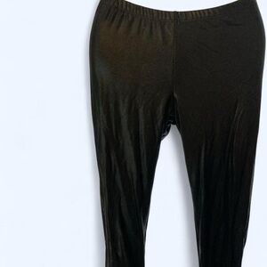 Black shimmering skinny leggings KTOO M